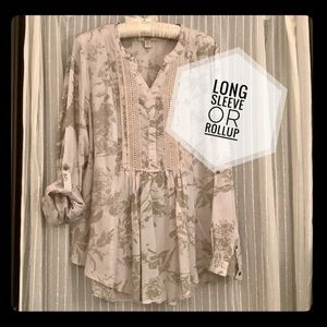 Lovely silky top🌺🌺🌺